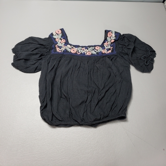 American Eagle Outfitters Tops - AEO gray, short sleeve top women's size XS